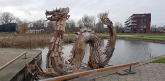‘Monster’ bij Sloterplas weggehaald