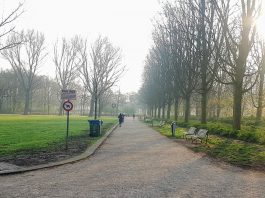 Geen staalslakken gebruikt voor paden Erasmuspark