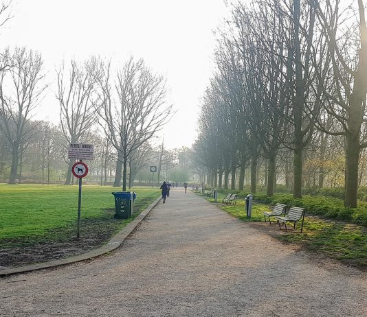 Geen staalslakken gebruikt voor paden Erasmuspark