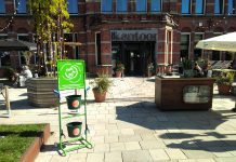 Naar het café? Na de koffie even zwerfafval prikken