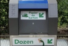 Deze willen we: papierbakken met grotere gleuf voor dozen