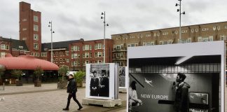 Expositie foto’s zwarte Europeanen op Mercatorplein