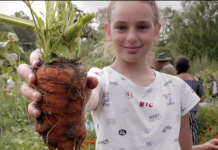100 jaar schooltuinen gevierd met hartverwarmende film