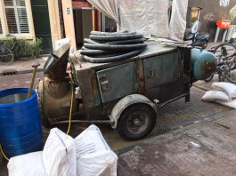 Stadsdeel weert vervuilende aggregaten op bouwplaatsen