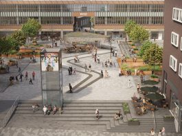 Paviljoen, meer groen en zitjes na opknapbeurt Bos en Lommerplein