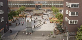 Paviljoen, meer groen en zitjes na opknapbeurt Bos en Lommerplein