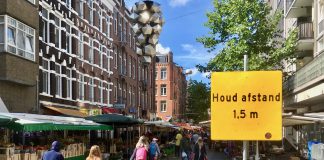 Opnieuw daling coronabesmettingen West en Nieuw-West