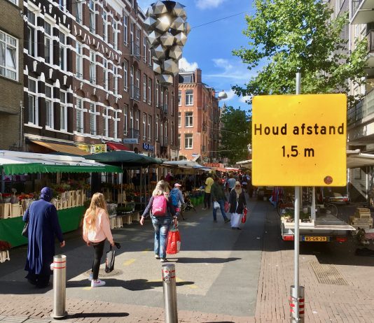 Opnieuw daling coronabesmettingen West en Nieuw-West