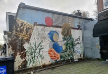 Verbouwing legt muurschildering uit 1979 bloot