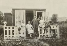 Volkstuinieren in Nut en Genoegen toen