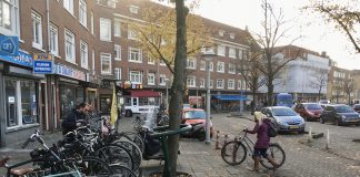 Parkeerplekken en ventweg Bos en Lommerweg verdwijnen