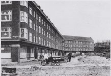 Nieuwbouw Bos en Lommerweg 90 jaar geleden
