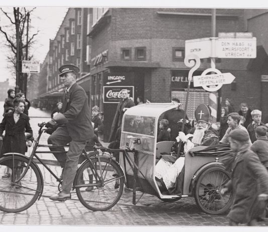 Zo vierde het Mercatorplein Sinterklaas in 1940
