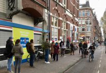 Weinig lockdownpaniek in winkelstraten in West