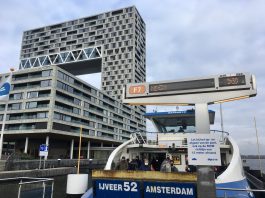 Door werkzaamheden vier maanden minder ponten Pontsteiger-NDSM