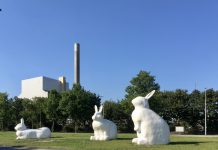 Hoop op herstel opgeblazen Berm Bunnie