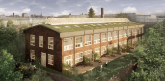 Telefooncentrale De Baarsjes wordt appartementencomplex en dat ziet er zo uit