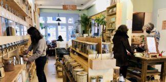 Vegan shopping in West