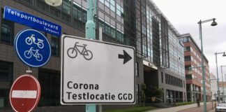 Aantal coronabesmettingen in West licht omlaag