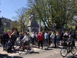 Vondelpark ontruimd wegens drukte