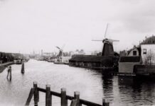 Molen De Otter en molen De Eenhoorn toen