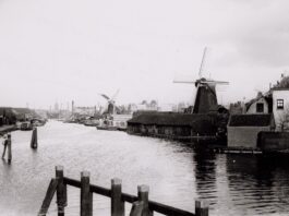 Molen De Otter en molen De Eenhoorn toen