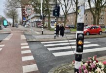 Spiegel moet kruispunt Jan van Galenstraat veiliger maken