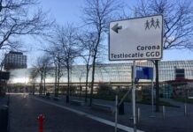 Aantal positieve coronatests fors omlaag in West
