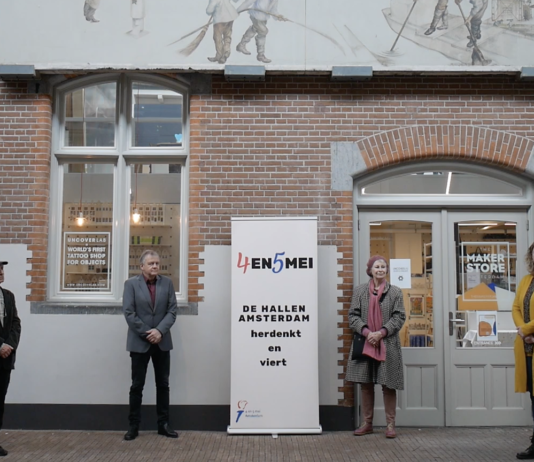 ‘Coronaproof’ herdenken in De Hallen met video