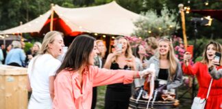 Champagnefestijn in Rembrandtpark