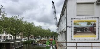 Deel Nassaukade dicht vanwege bouw parkeergarage