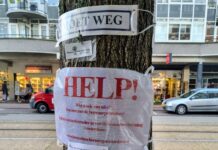 Actiegroep slaat alarm om bomenkap Kinkerstraat