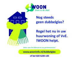!WOON helpt gratis met maatregelen om thuis energie te besparen