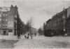 Hoek Bilderdijkstraat en Kwakersplein ruim een eeuw terug