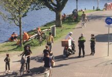 Cameracontrole in West tegen scooters op fietspad