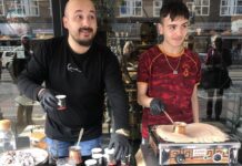 Turkse (zand)koffieproeverij in de Jan Eef