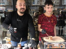 Turkse (zand)koffieproeverij in de Jan Eef