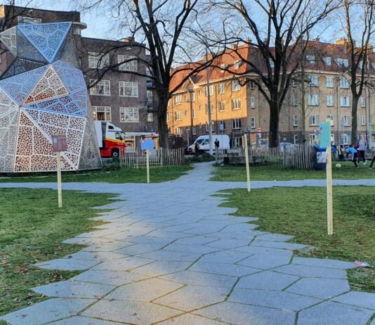 Reflectie-wandeling in Houthavenpark