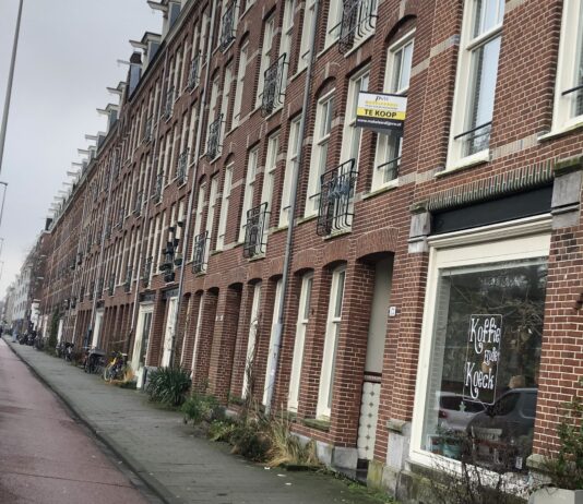 Aanbod Amsterdamse koopwoningen met 38% gedaald