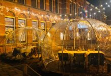 Mimosa-feestjes in de iglo’s van Bar Kantoor