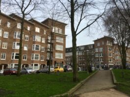 Orteliusbuurt is een van de minst groene wijken van Nederland