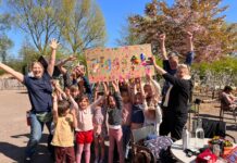 BSO-helden van Natuurfontein zamelen een fortuin in voor voedelbos Westerpark