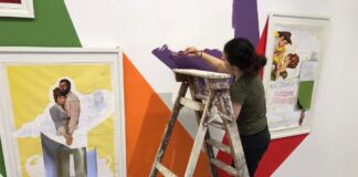 Baden in liefde bij WG Kunst in Oud-West