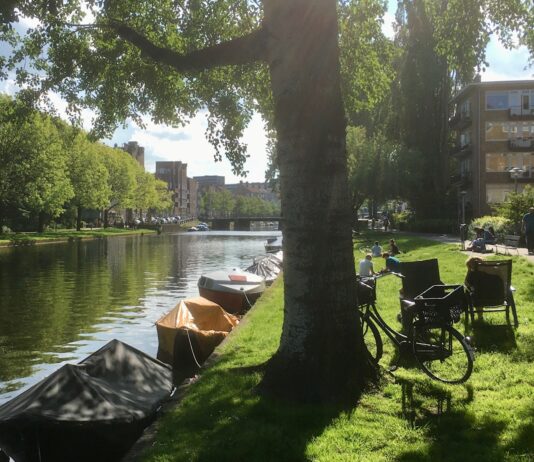 Nu geen fietspad langs Erasmusgracht, later misschien wel