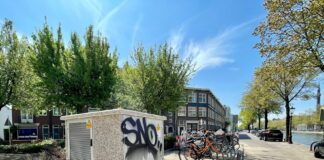 Nieuw transformatorhuisje ontsiert pleintje Oud-West