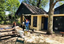 Kiosk De Parkwachter in het Westerpark is open