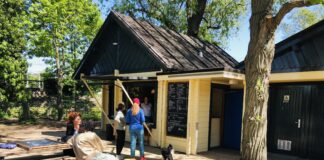 Kiosk De Parkwachter in het Westerpark is open