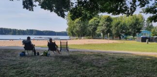 Speciale waterrolstoel te leen bij Hotel Buiten