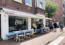 Westerpark heeft nog even een pop-up galerie: Bleu