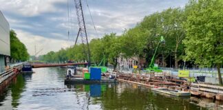 Een kijkje nemen tien meter onder de Singelgracht